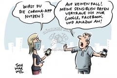 Warn-Anwendung:  Corona-App soll Dienstag starten