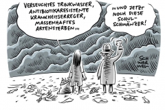 Karikatur Schwarwel
