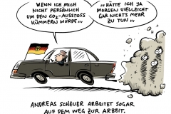Deutschen Umwelthilfe untersucht Dienstwagen: Bundesverkehrsminister Scheuer mit dem höchsten realen CO2-Ausstoß