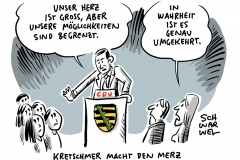 Sachsens Ministerpräsident Kretschmer gegen Aufnahme von Flüchtlingskindern: „Unser Herz ist groß, aber unsere Möglichkeiten sind begrenzt“