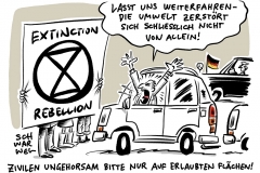 Extinction Rebellion“ weltweit: Festnahmen bei Klima-Protesten mit zivilem Ungehorsam