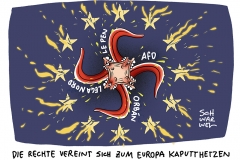Rechte Parteien zur EU-Wahl: Europas vereinte Feinde