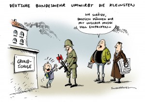 Panne Bundeswehr Rekrutnsuche Kinder