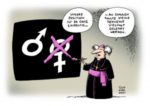 Homo-Debatte: Kirche will nicht, dass an Schulen Sexuelle Vielfalt gelehrt wird