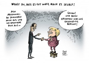 US-Spionage-Affäre:  Ein Telefonat zwischen Merkel und Obama beendet keine Krise