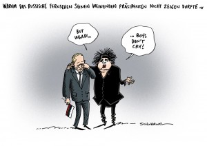 Weinender Putin: Russischer Präsident weint bei Hymne - Fernsehen darf nicht senden