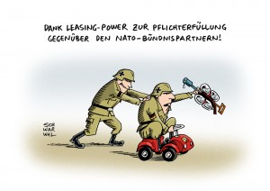 Ausrüstungsmängel bei Bundeswehr: Verteidigungsministerin von der Leyen erwägt Leasing