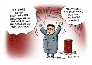 Nordkorea droht Anklage in Den Haag