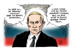Ukraine-Krise: Putin-Akte über angebliches Asperger-Syndrom taucht in amerikanischen Medien auf