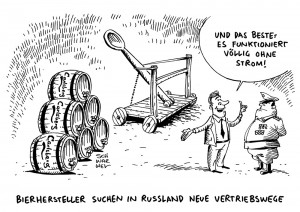 Carlsberg und die Ukraine-Krise: Bierbrauer erleiden hohe Verluste in Russland und der Ukraine