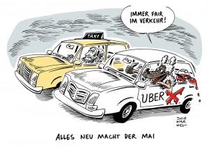 Taxi-Konkurrenz: Uber will sich mit UberX an alle Regeln halten