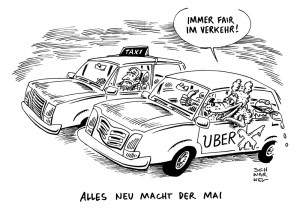 Taxi-Konkurrenz: Uber will sich mit UberX an alle Regeln halten