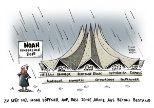 NOAH Conference im Berliner Tempodrom: Digitale Elter unter Axel-Springer-Vorstand Döpfner feiert sich selbst