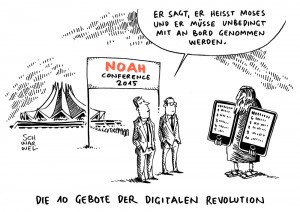NOAH Conference 2015: Im Berliner Tempodrom läd die Axel-Springer SE die digitale Elite“