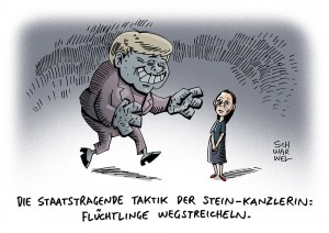 Merkel und das Flüchtlingsmädchen: Verhalten der Bundeskanzlerin sorgt für Medienrummel