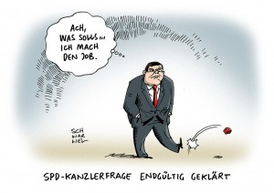 Kanzlerfrage: SPD-Chef Gabriel offen für Urwahl über Kanzlerkandidatur