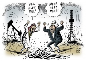 OPEC contra US-Frackingindustrie: Unternehmen fördern immer mehr, um drohende Pleiten abwenden zu wollen