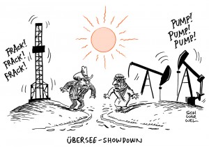 US-Frackingindustrie contra OPEC: Unternehmen fördern immer mehr beim Versuch, drohende Pleiten abwenden zu wollen
