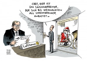 Piloten-Streik: Lufthansa klagt im Tarifstreit gegen angekündigte Streiks bis Weihnachten