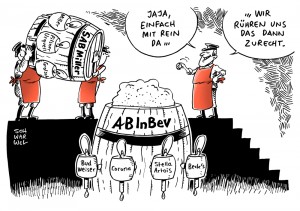 Bier-Fusion bahnt sich an: Marktführer AB InBev will Zweiten SABMiller übernehmen