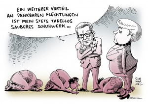 Innenminister: Thomas de Maizière fordert „Ankommenskultur“ der Flüchtlinge