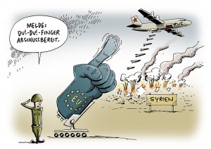 Syrien: EU fordert Stopp der russischen Angriffe auf Rebellen