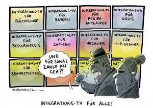 Flüchtlinge in Deutschland: CSU-Chef Seehofer will Integrations-TV zur deutschen Leitkultur