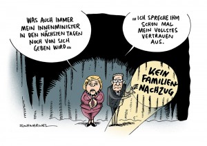 Asyl-Vorschlag von Innenminister: Parteifreunde stützen de Maizière, Merkel spricht Vertrauen aus