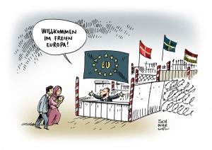 Europa: Einreisekontrollen in Schweden und Dänemark, Angst vor Massenimmigration und Terror