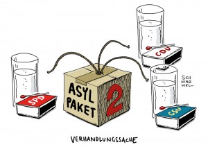 Asylpaket II: Koalition will Regierungsfähigkeit beweisen