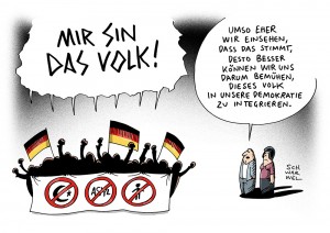 Fremdenfeindliche Vorfälle in Sachsen: „Wir sind das Volk!“