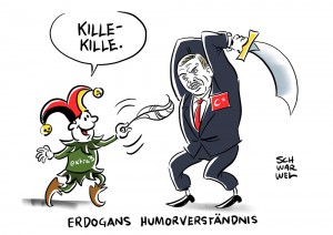 extra3-Video über Erdogan: Türkei fordert Löschung von deutschem Botschafter