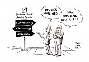 Deutsche Bank hat Probleme bei Kontrollen gegen Finanzkriminalität