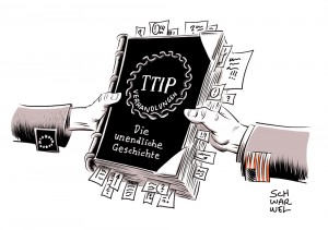 Geleaktes Freihandelsabkommen: EU-Kommission befürchtet Scheitern von TTIP