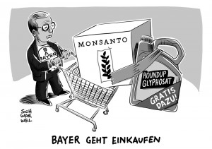 Bayer will Monsanto kaufen: Deutscher Konzern würde damit auch Glyphosat-Unkrautvernichter RoundUp erwerben