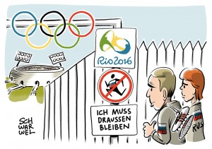 Internationaler Sportgerichtshof fällt Urteil: Russlands Leichtathleten für Rio gesperrt