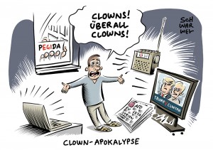 Grusel-Clowns in Deutschland: Hype aus USA schwappt nach Europa