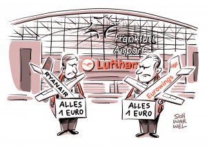 Ryanair in Frankfurt: Billiganbieter macht in Lufthansa-Hombase Druck