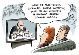 Diskussion um Agenda 2010: Arbeitgeber attackieren Schulz' Reformvorschläge