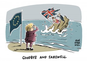 Brexit: May zu britischem EU-Austritt: "Gibt kein Zurück mehr“