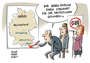 Vor G20-Gipfel in Hamburg: Oberverwaltungsgericht verbietet G20-Protestcamp