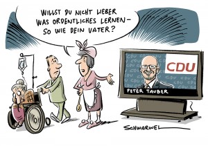 „was Ordentliches gelernt“ contra Minijobs: Peter Tauber (CDU) erntet Shitstorm