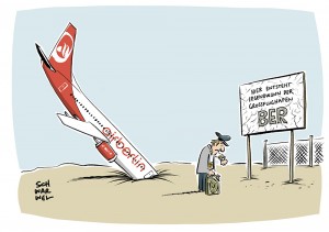 Angeschlagene Fluglinie Air Berlin meldet Insolvenz an: Bundesregierung gibt Kredit