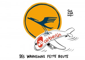 Luftfahrt: Seehofer fordert Übernahme von Air Berlin durch Lufthansa