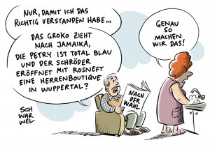 Deutschland nach der Wahl: Parteien versuchen, sich zu ordnen