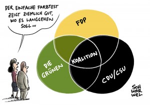 Beginn der Sondierungsgespräche: CDU-Generalsekretär Tauber befindet Jamaika-Treffen mit FDP als „konstruktiv“