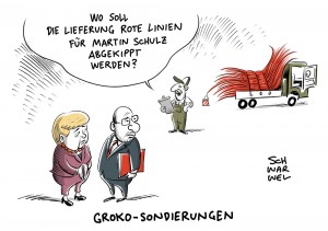 SPD zieht vor Gesprächen über Regierungsbildung viele rote Linien: SPD-Vorstand will „ergebnisoffen“ mit Union sprechen