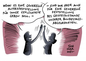 Diskussion um Altersfeststellung: Politiker, Fachverbände und Ärzte streiten sich über Altersfeststellung von Migranten