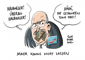 AfD-Mann nannte Noah Becker „Halbneger“: Gerichtliche Verfügung gegen Maier erlassen