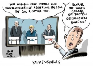 GroKo-Sondierung von Union und SPD: Sondierer veröffentlichen 28 Seiten Abschlusspapier